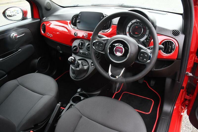 Fiat 500 1.0 Mhev Hatchback Euro 6 Ss YC24WWP Red #3
