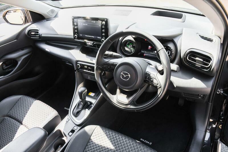 Mazda 2 1.5H Select Hatchback Hybrid Cvt Euro 6 BU73GPE Black #3
