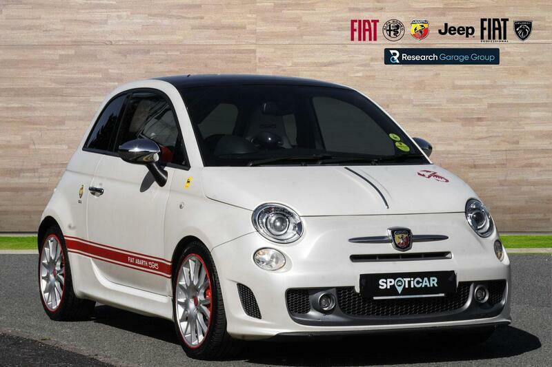 Abarth 595 1.4 T-jet 50Th Anniversario Hatchback A White