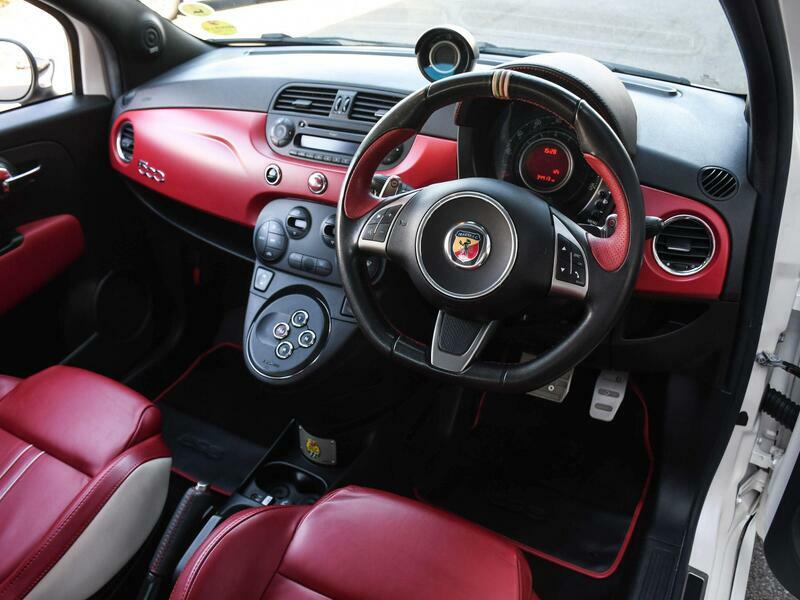 Abarth 595 1.4 T-jet 50Th Anniversario Hatchback A White #3