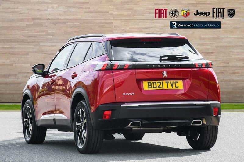 Peugeot 2008 1.2 Puretech Allure Premium Suv BD21TVC Red #2