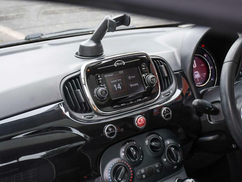 Fiat 500 1.2 Lounge Hatchback Euro 6 Ss FP66FMU Black #6