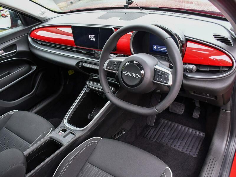 Fiat 600 1.2 Mhev Suv Hybrid E-dct Euro 6 Ss BG25PUF Red #3