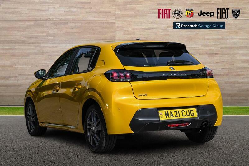 Peugeot 208 1.2 Puretech Active Premium Hatchback M MA21CUG Yellow #2