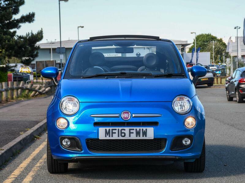 Fiat 500C 1.2 S Convertible Dualogic Euro 6 Ss Blue #3
