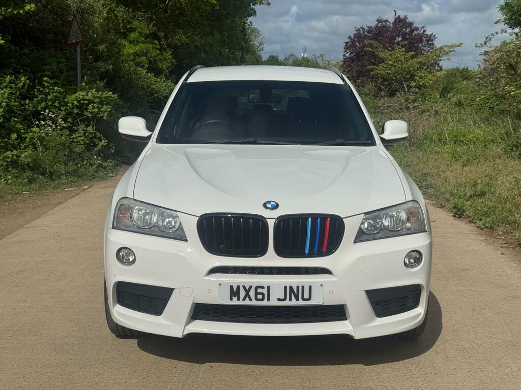 BMW X3 2.0 20D M Sport Steptronic Xdrive Euro 5 Ss MX61JNU White #3