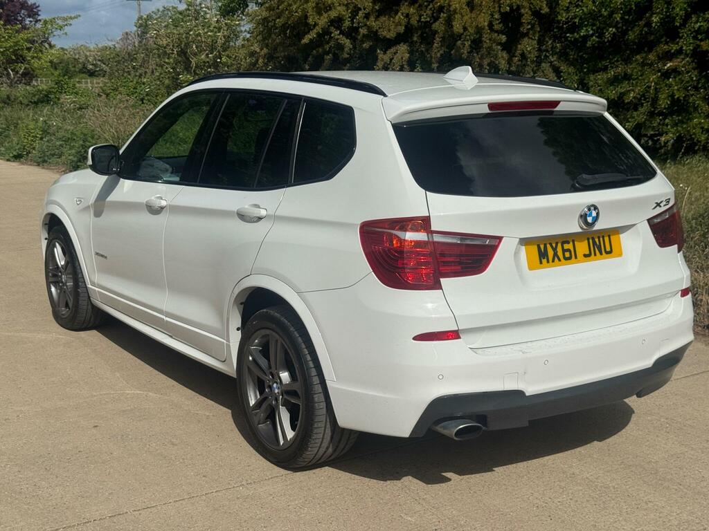 BMW X3 2.0 20D M Sport Steptronic Xdrive Euro 5 Ss MX61JNU White #5