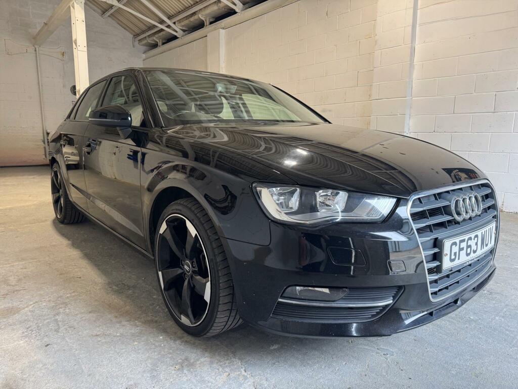 Audi A3 2.0 Tdi Se Sportback Euro 5 Ss GF63WUV Black #2