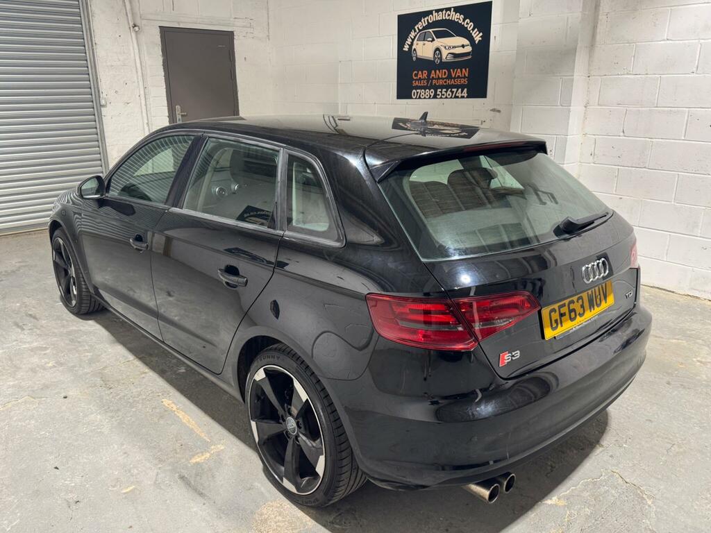 Audi A3 2.0 Tdi Se Sportback Euro 5 Ss GF63WUV Black #4
