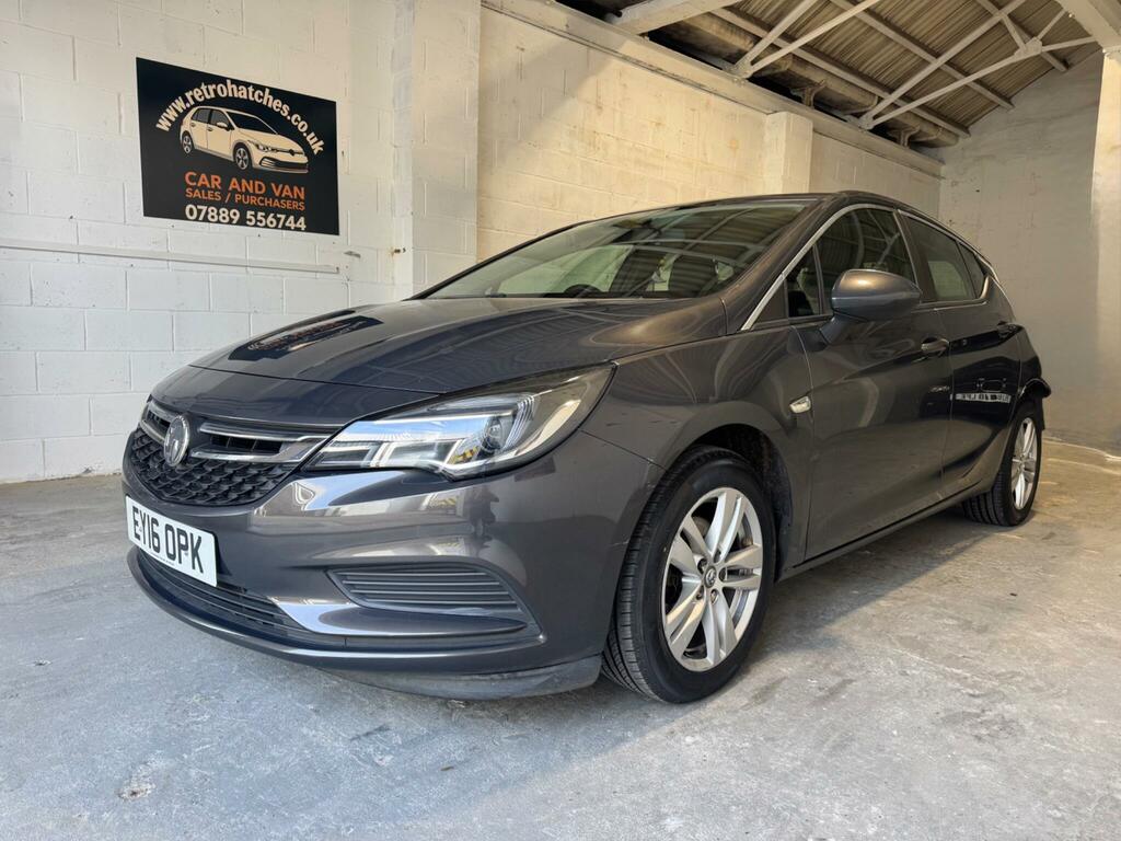 Vauxhall Astra 1.6 Cdti Ecoflex Tech Line Euro 6 Ss Grey