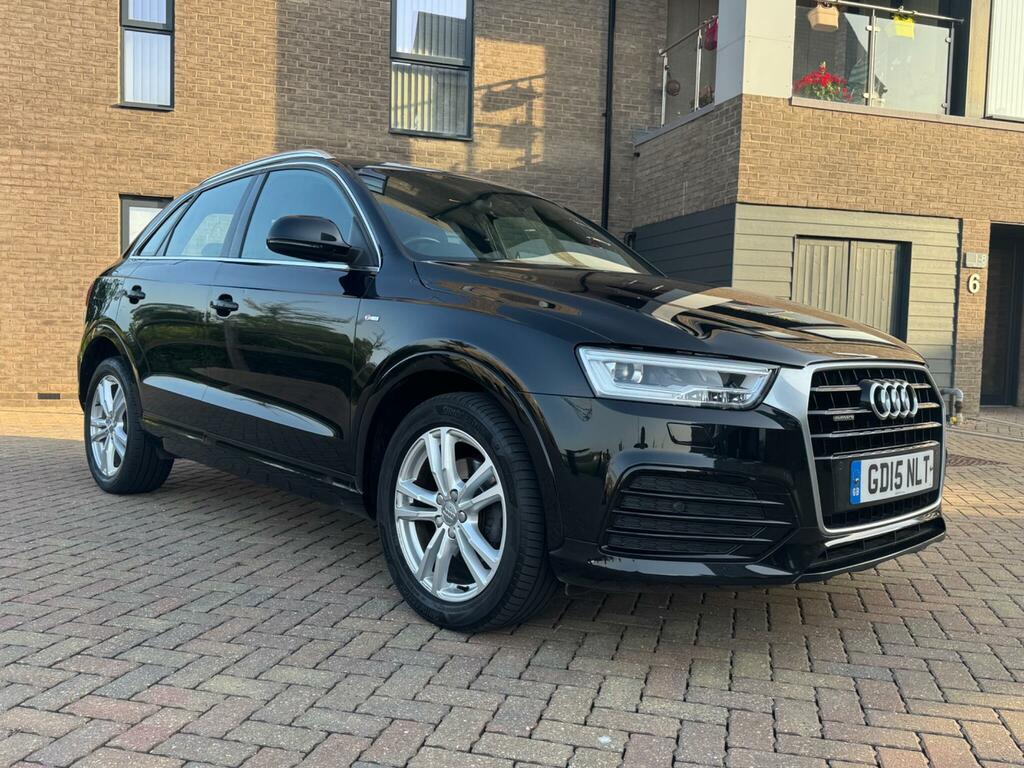 Audi Q3 2.0 Tdi S Line S Tronic Quattro Euro 6 Ss GD15NLT Black #6