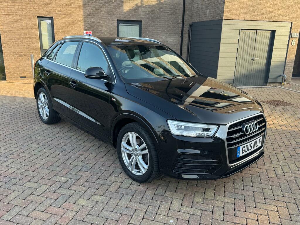Audi Q3 2.0 Tdi S Line S Tronic Quattro Euro 6 Ss GD15NLT Black #5