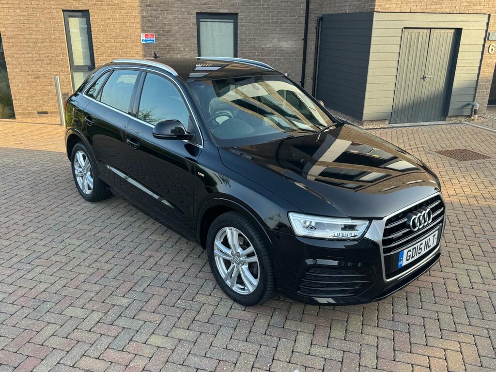 Audi Q3 2.0 Tdi S Line S Tronic Quattro Euro 6 Ss Black