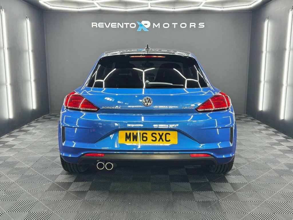 Volkswagen Scirocco 2L R-line Black Edition MW16SXC Blue #4