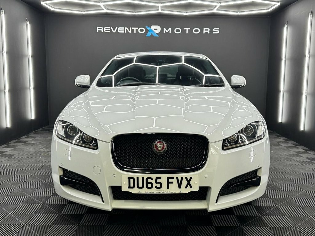 Jaguar XF 2.2L R-sport Black DU65FVX White #3