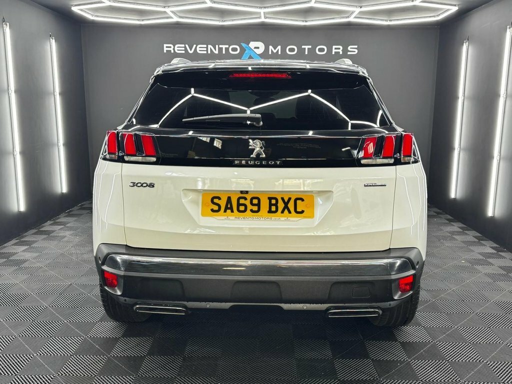 Peugeot 3008 1.5L Gt Line SA69BXC White #4