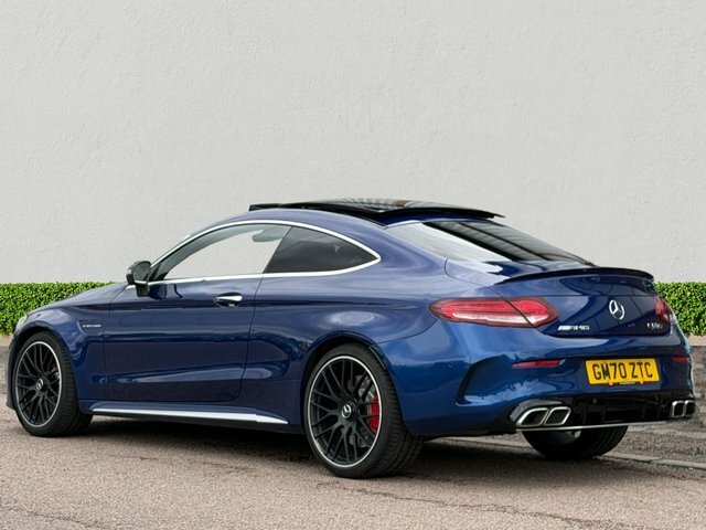 Mercedes-Benz C Class 4.0 C63 V8 Biturbo Amg S Premium Plus Coupe Blue #5