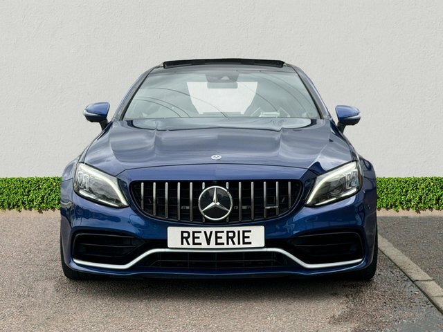 Mercedes-Benz C Class 4.0 C63 V8 Biturbo Amg S Premium Plus Coupe Blue #2