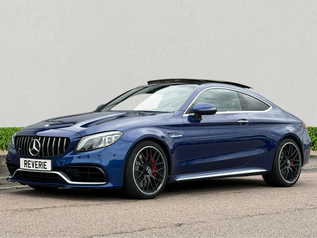 Mercedes-Benz C Class 4.0 C63 V8 Biturbo Amg S Premium Plus Coupe Blue #3