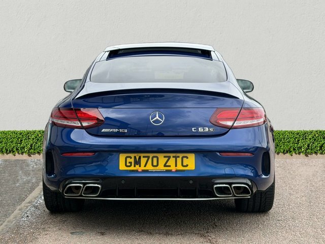 Mercedes-Benz C Class 4.0 C63 V8 Biturbo Amg S Premium Plus Coupe Blue #6