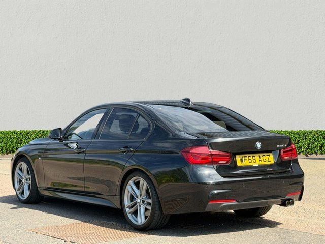 BMW 3 Series 2.0 320I M Sport Shadow Edition Saloon Black #6