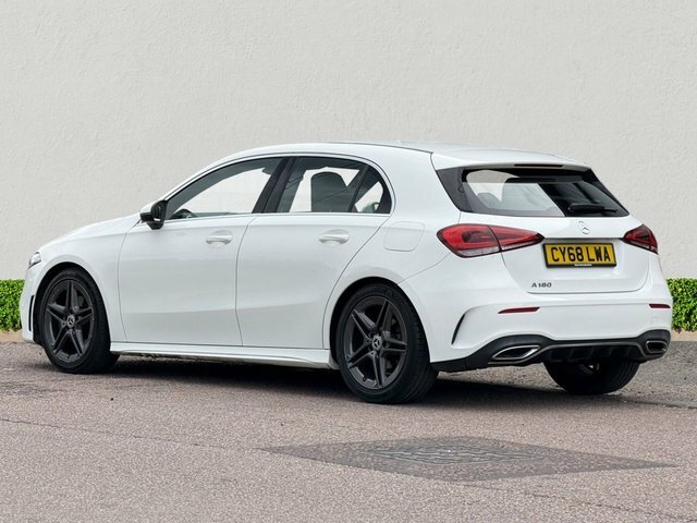 Mercedes-Benz A Class 1.3 A180 Amg Line Hatchback 7G-dct Euro White #5