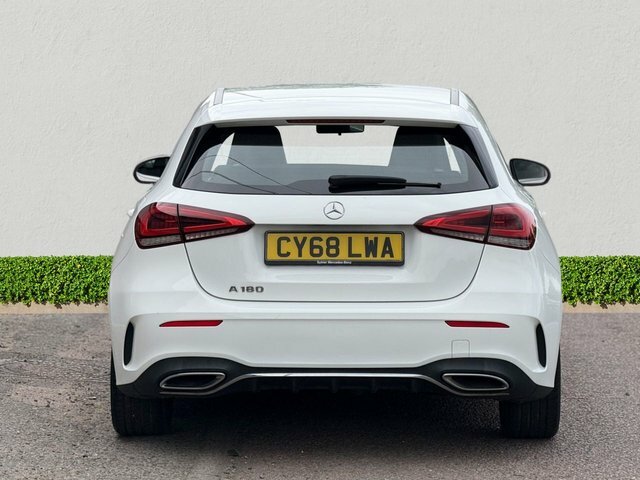 Mercedes-Benz A Class 1.3 A180 Amg Line Hatchback 7G-dct Euro White #6