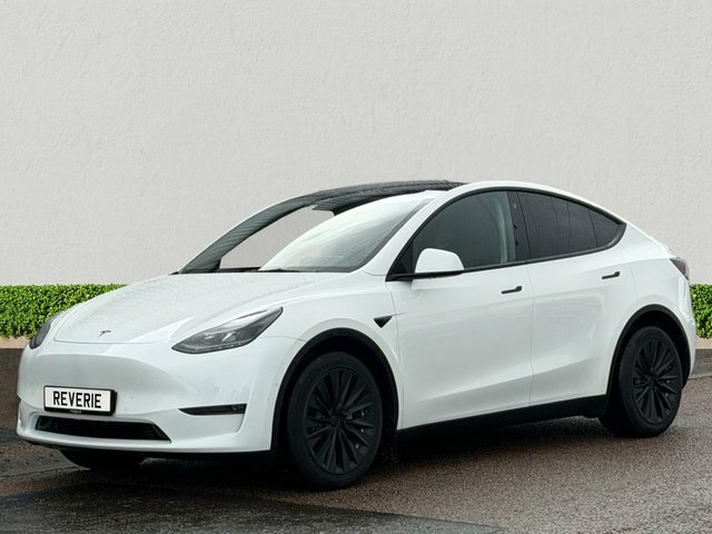 Tesla Model Y Dual Motor Long Range Suv 4Wde White #3
