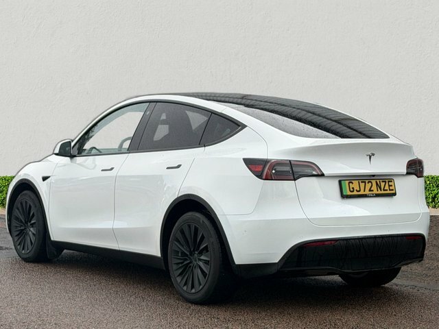 Tesla Model Y Dual Motor Long Range Suv 4Wde White #5