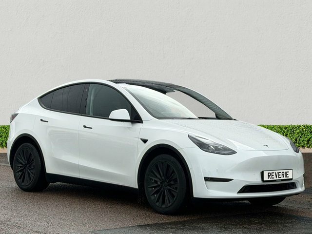 Tesla Model Y Dual Motor Long Range Suv 4Wde White