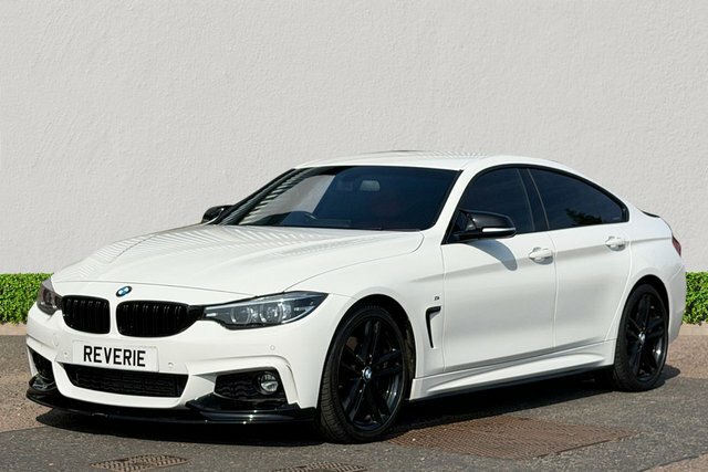 BMW 4 Series Gran Coupe 2.0 420D M Sport Hatchback Euro 6 White #3