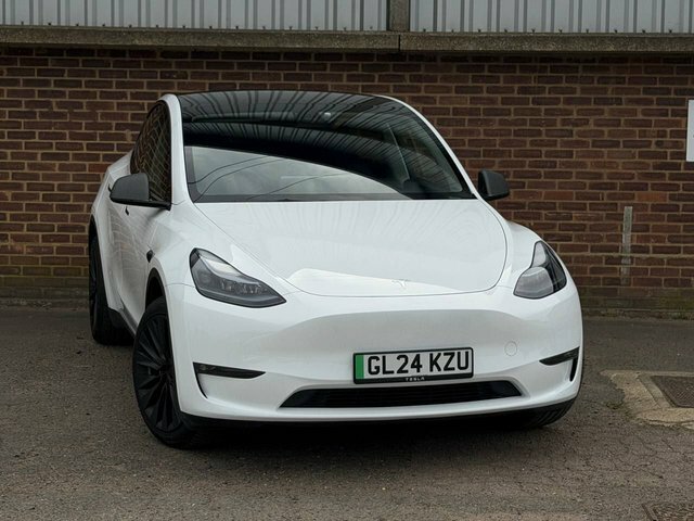 Tesla Model Y Dual Motor Long Range Suv 4Wde White #4