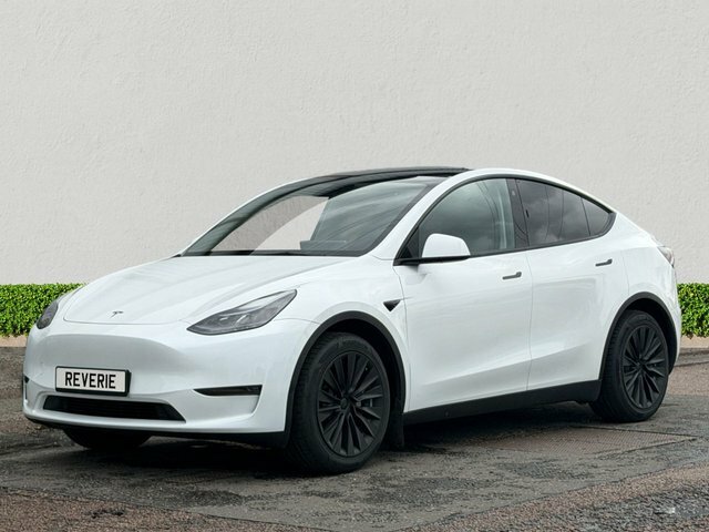 Tesla Model Y Dual Motor Long Range Suv 4Wde White #3
