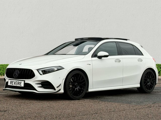 Mercedes-Benz A Class 2.0 A35 Amg Premium Plus Hatchback Sp M555NYP White #3