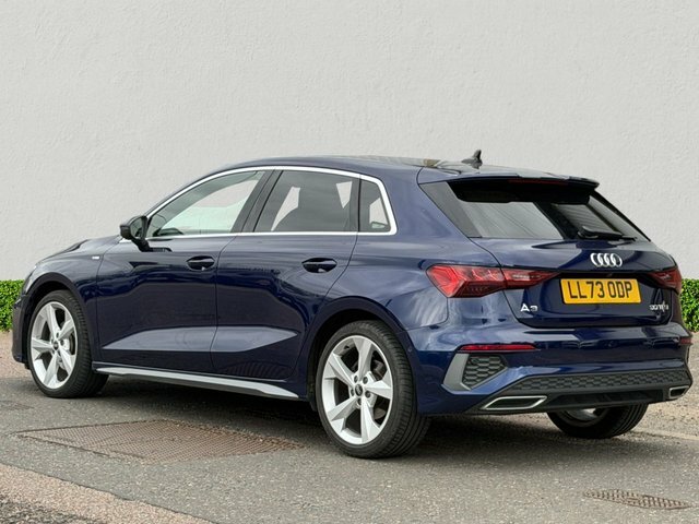 Audi A3 1.0 Tfsi 30 S Line Sportback Eur Blue #5