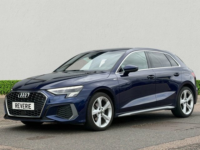 Audi A3 1.0 Tfsi 30 S Line Sportback Eur Blue #3