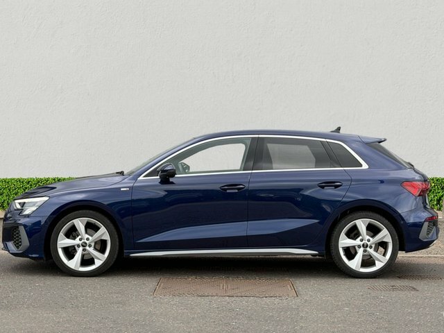 Audi A3 1.0 Tfsi 30 S Line Sportback Eur Blue #4