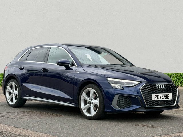 Audi A3 1.0 Tfsi 30 S Line Sportback Eur Blue