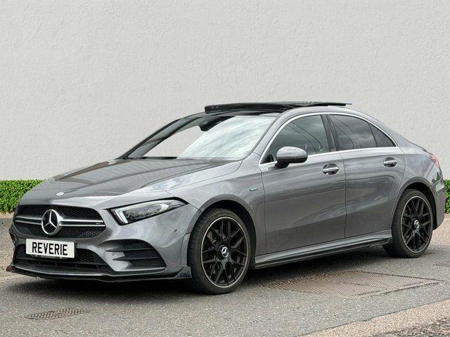 Mercedes-Benz A Class 1.3 A250e 15.6Kwh Amg Line Premium Plus 2 Saloon LM70MZF Grey #3