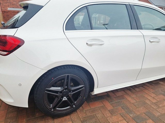 Mercedes-Benz A Class 1.5 A180d Amg Line Premium Hatchback White #3