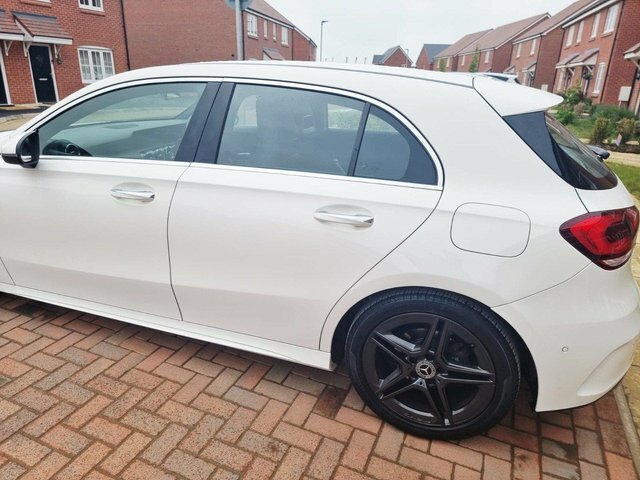 Mercedes-Benz A Class 1.5 A180d Amg Line Premium Hatchback White #6