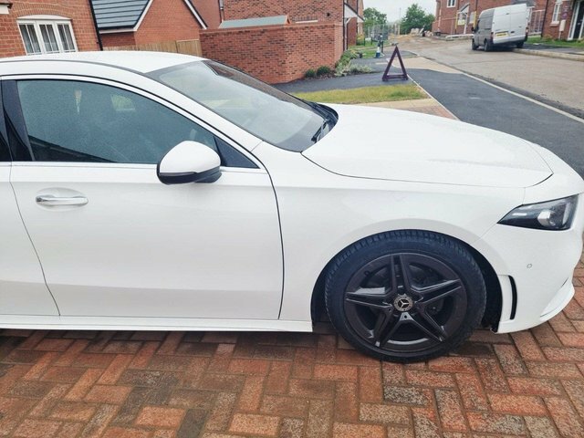 Mercedes-Benz A Class 1.5 A180d Amg Line Premium Hatchback White #5