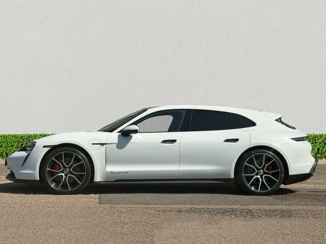 Porsche Taycan Performance 79.2Kwh 4S Sport Turismo White #4