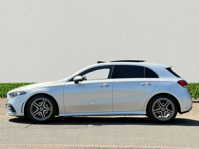 Mercedes-Benz A Class 1.5 A180d Amg Line Premium Plus 2 Hatchback Silver #4