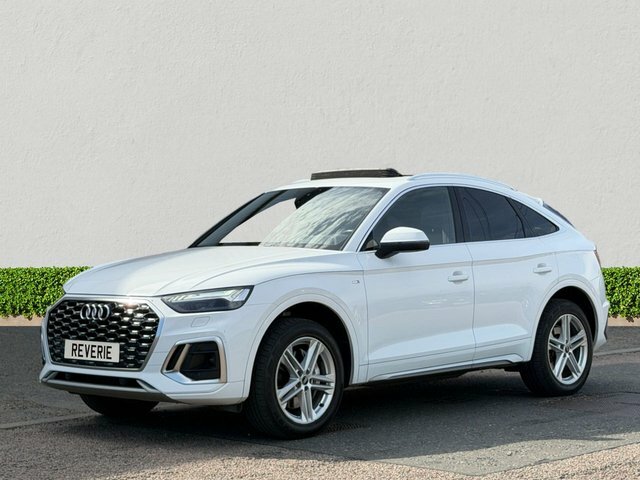 Audi Q5 2.0 Tfsie 50 S Line Sportback Plug-in H White #3