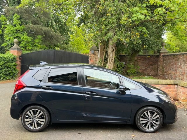 Honda Jazz 2019 1.3 I-vtec Ex Hatchback Cvt Euro 6 PK69NXC Blue #5
