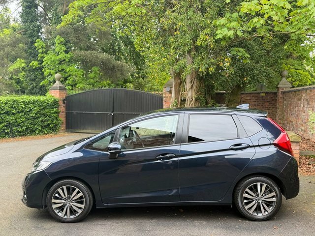 Honda Jazz 2019 1.3 I-vtec Ex Hatchback Cvt Euro 6 PK69NXC Blue #2
