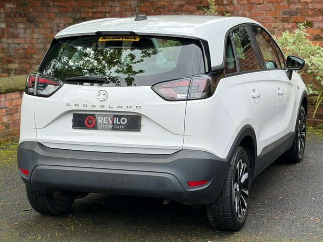 Vauxhall Crossland 2021 1.2 Se Suv Euro 6 Ss 83 MT71UYN White #6