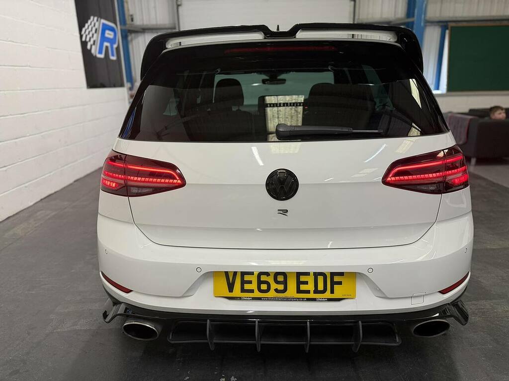 Volkswagen Golf Tsi R VE69EDF White #5