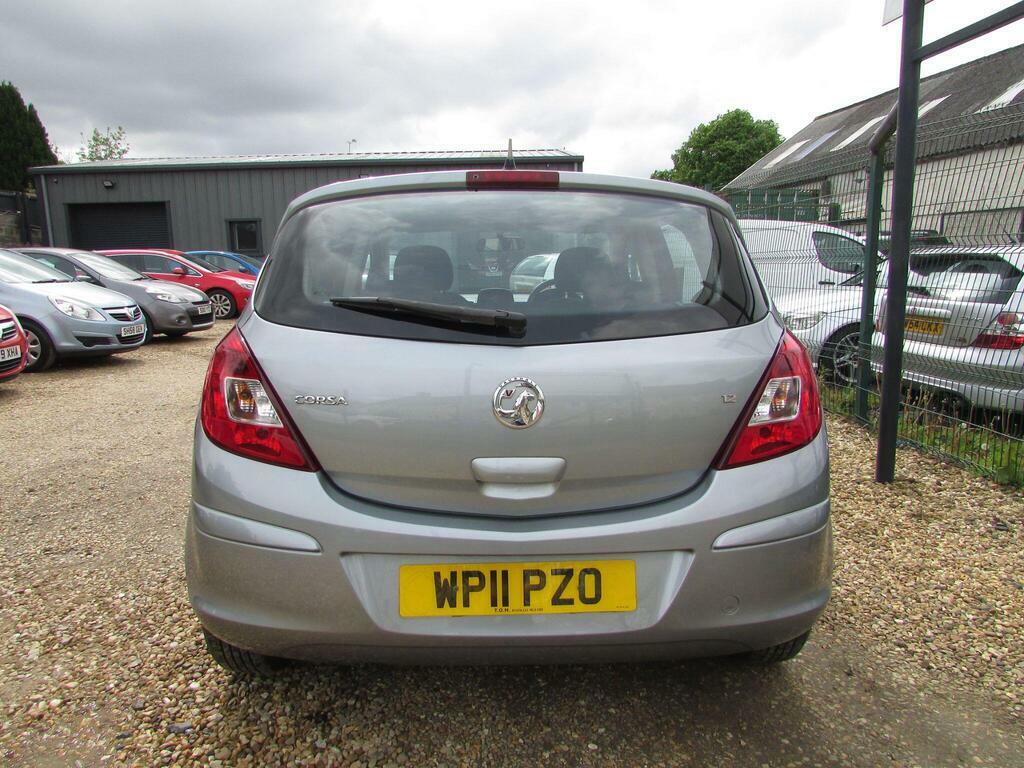 Vauxhall Corsa 1.2 16V S Euro 5 WP11PZO Silver #4